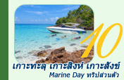 Marine Day ทริปส่วนตัว เกาะทะลุ เกาะสิงห์ เกาะสังข์