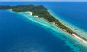 หมู่เกาะทะลุ, เกาะสิงห์, เกาะสังข์